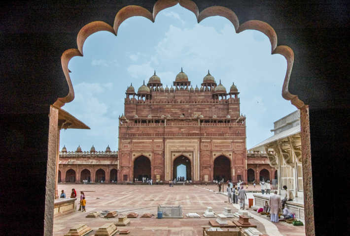 07 - India - Fatehpur Sikri - Darwaza Buland o puerta de la Magnificencia